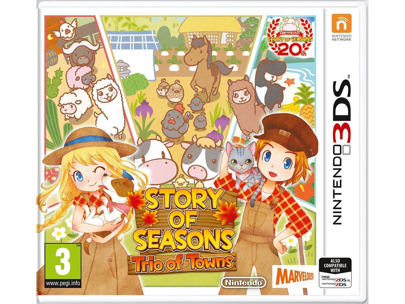 Story of Seasons: Trio of Towns - Nintendo 3DS - RPG - PEGI 3