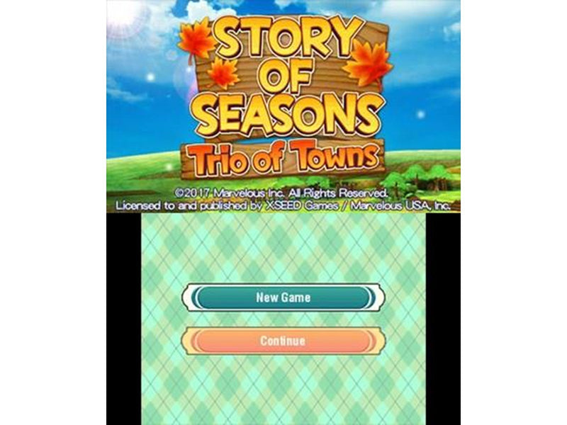 Story of Seasons: Trio of Towns - Nintendo 3DS - RPG - PEGI 3
