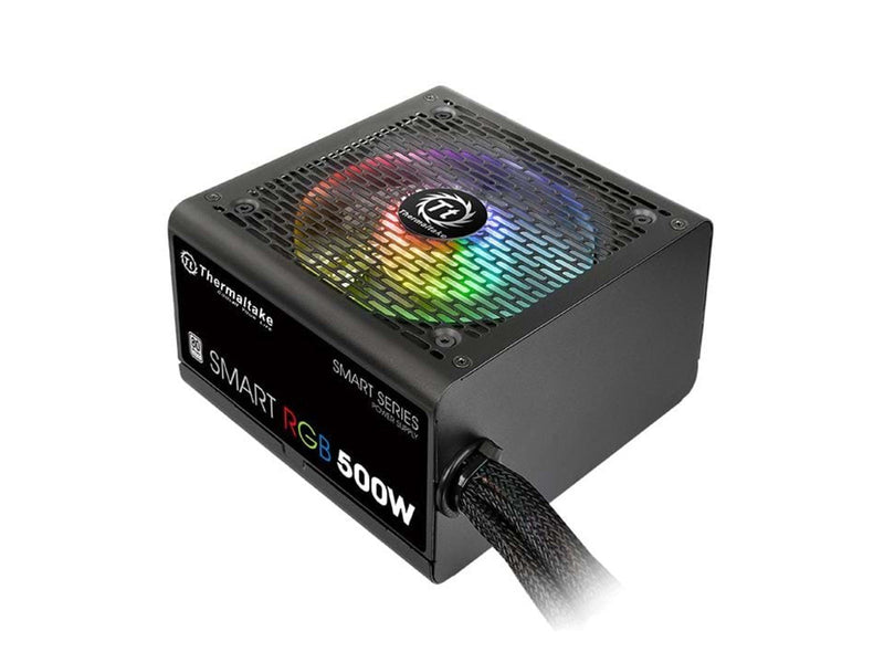 Thermaltake Smart RGB 500W Netzteile - 500 Watt - 120 mm - ATX - 80 Plus White (bis zu 80% effektiv)