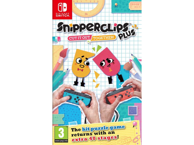 Snipperclips Plus: Cut it out together! - Nintendo Switch - Puzzle - PEGI 3
