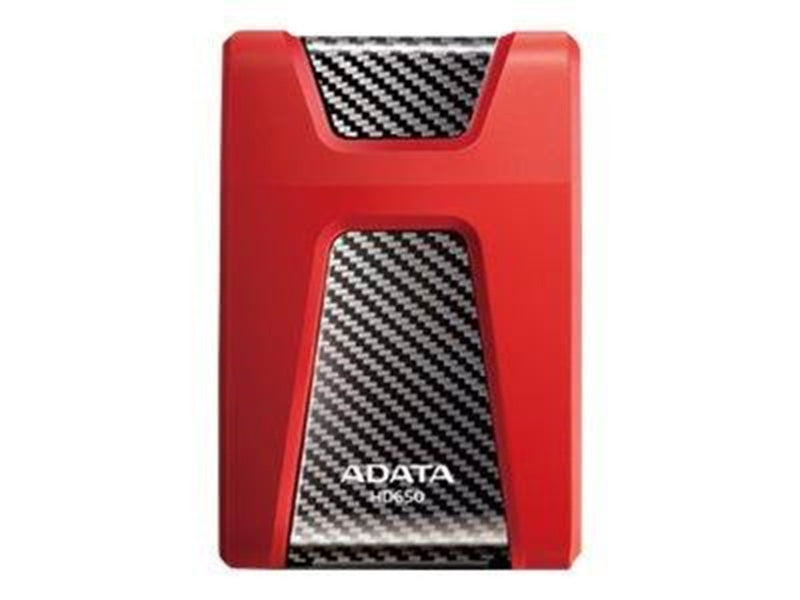 A-Data DashDrive Durable HD650 - Extern Festplatte - 2TB - Rot