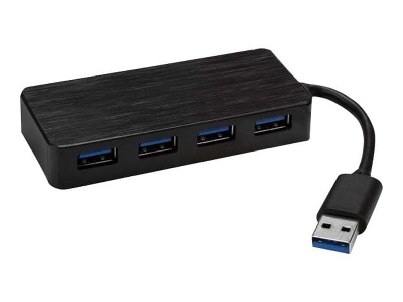 StarTech.com USB 3.0 Hub 4-port with Charge Port USB-Hubs - USB 3.2 - 4 - Schwarz