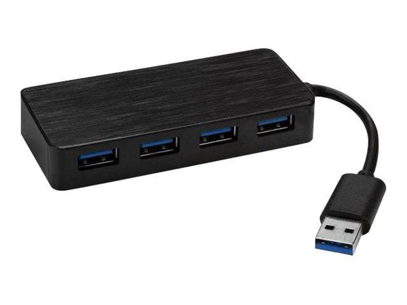 StarTech.com USB 3.0 Hub 4-port with Charge Port USB-Hubs - USB 3.2 - 4 - Schwarz