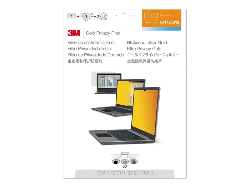 3M Gold databeskyttelsesfilter til 12.5" widescreen laptop