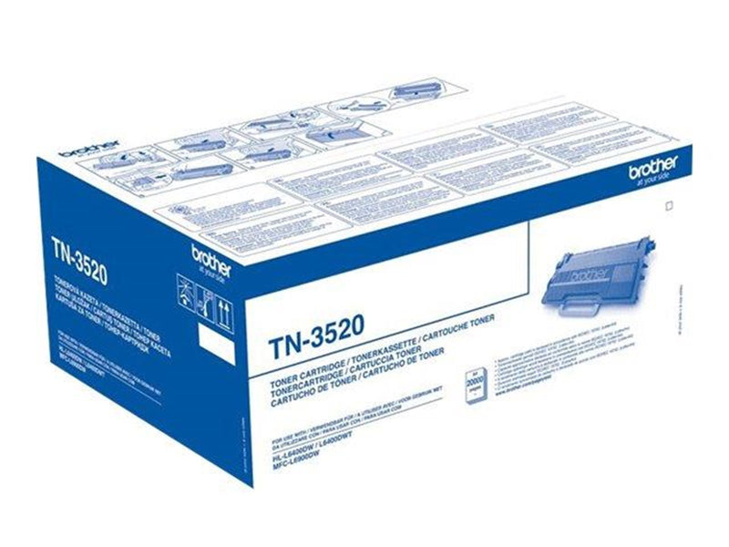 Brother TN3520 / TN 3520 Black Toner - Tonerpatrone Schwarz