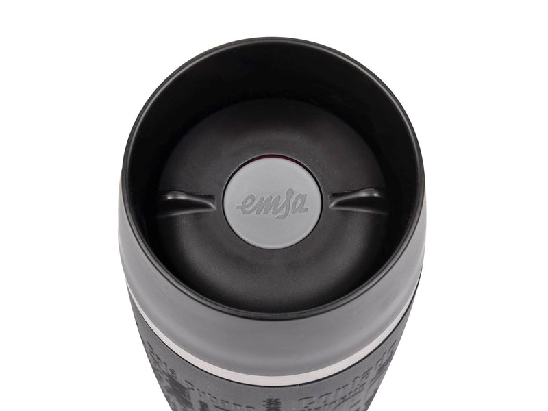 EMSA Grande Thermal Travel Mug 0.5L - Black