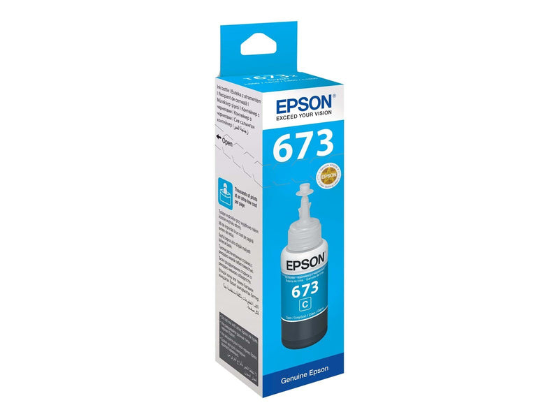 Epson T6732 - cyan - blækrefill - Nachfülltinte Cyan
