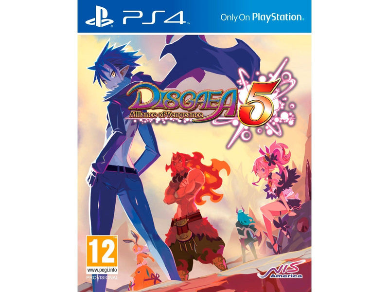 Disgaea 5: Alliance of Vengeance - Sony PlayStation 4 - RPG - PEGI 12