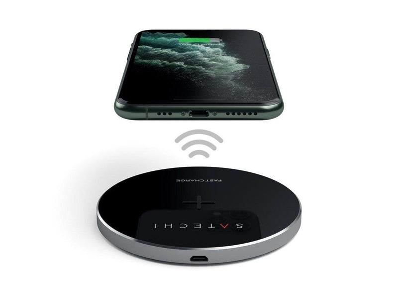 Satechi Wireless Charging Pad - Space Grey