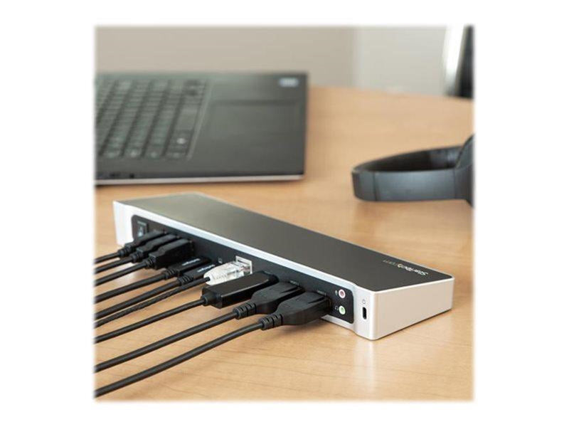 StarTech.com Triple-4K Monitor USB-C Dock