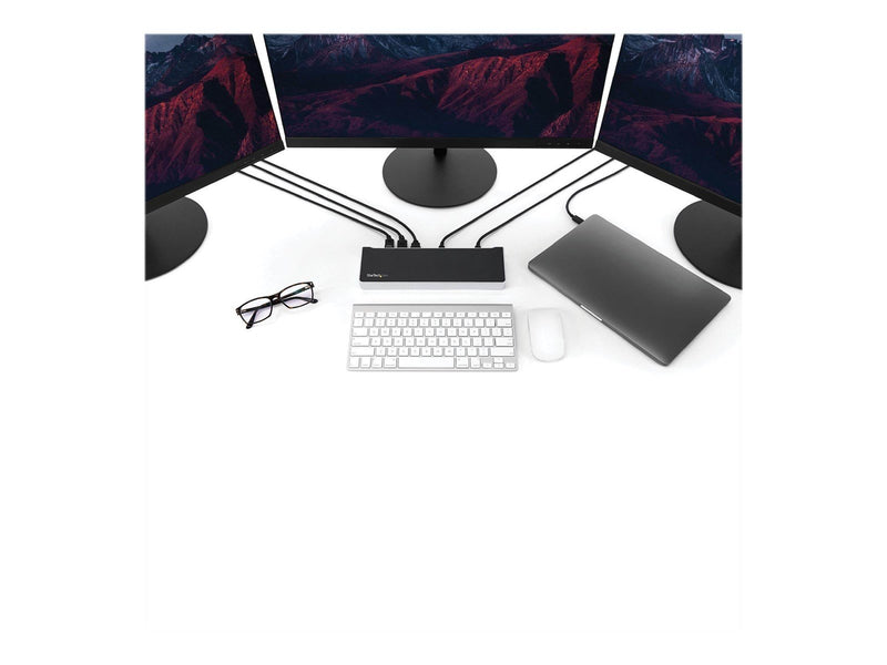 StarTech.com Triple-4K Monitor USB-C Dock
