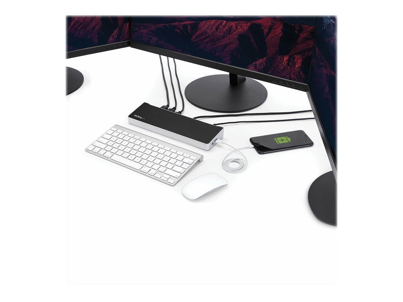 StarTech.com Triple-4K Monitor USB-C Dock