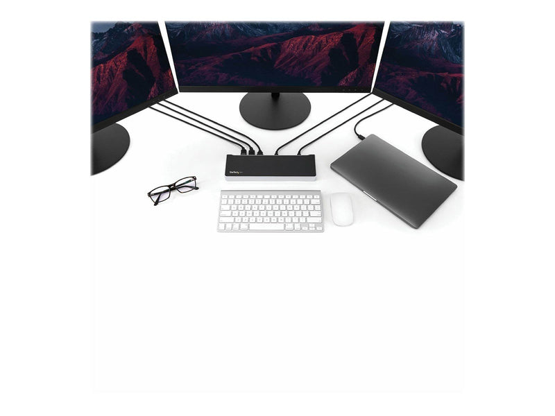 StarTech.com Triple-4K Monitor USB-C Dock