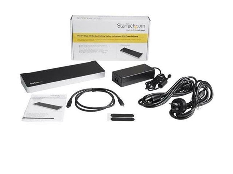 StarTech.com Triple-4K Monitor USB-C Dock
