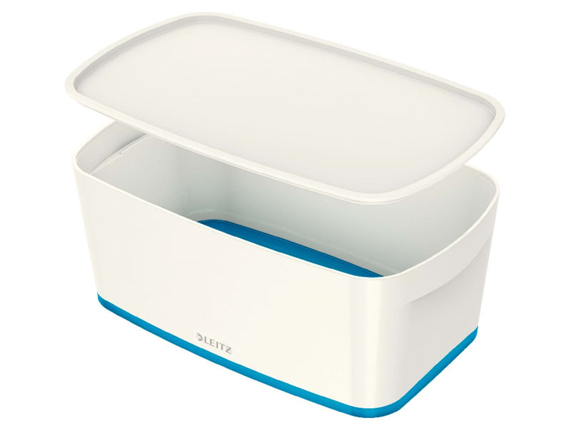 Leitz  MyBox WOW Klein mit Deckel, Aufbewahrungsbox Blau