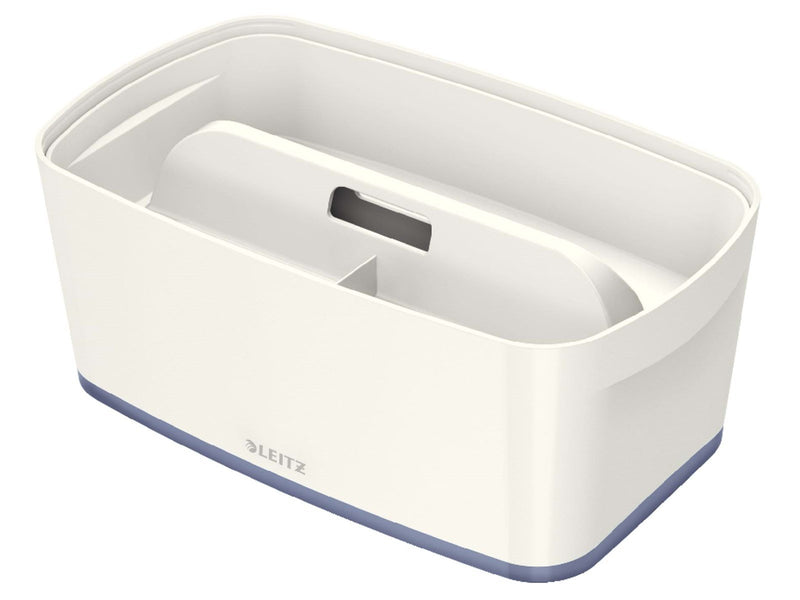 Leitz  MyBox klein mit Deckel, Aufbewahrungsbox Weiß