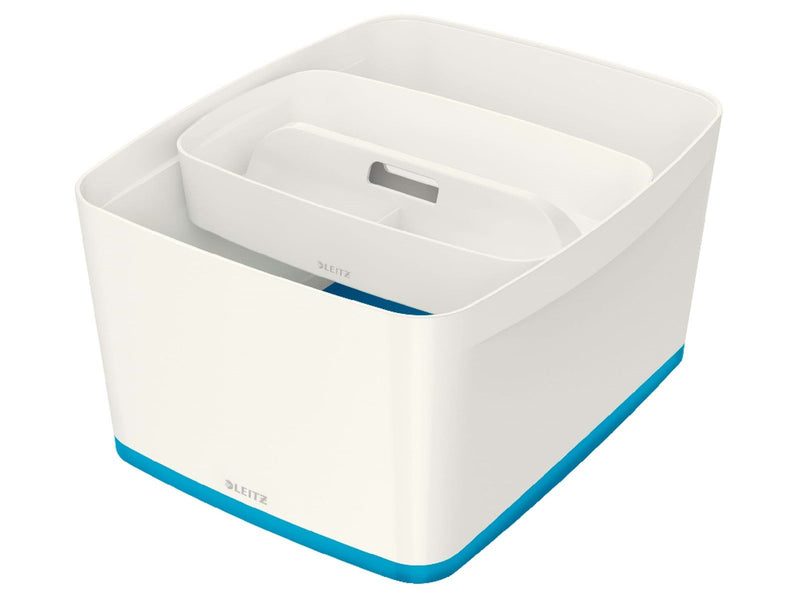 Leitz  MyBox WOW Groß mit Deckel, Aufbewahrungsbox Blau