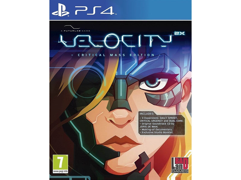 Velocity 2X - Critical Mass Edition - Sony PlayStation 4 - Platformer - PEGI 7