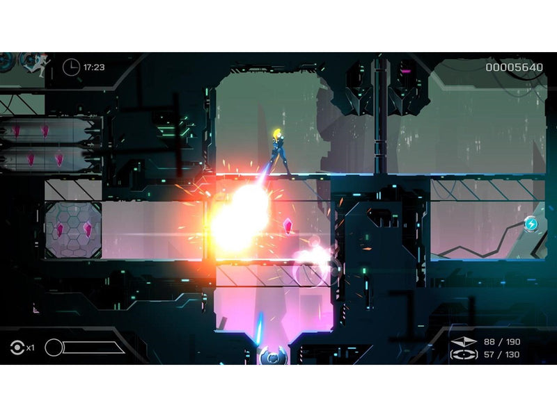Velocity 2X - Critical Mass Edition - Sony PlayStation 4 - Platformer - PEGI 7