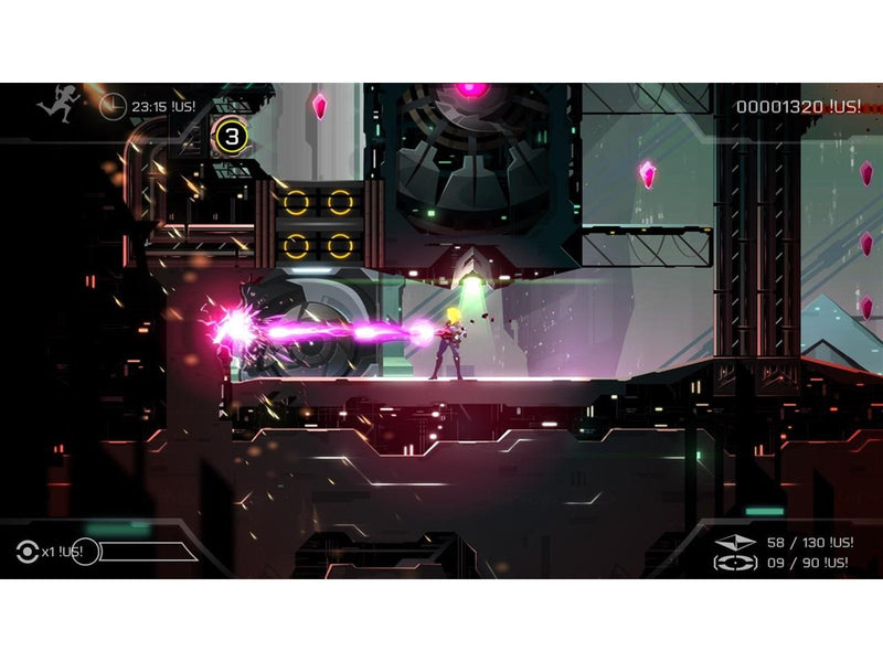 Velocity 2X - Critical Mass Edition - Sony PlayStation 4 - Platformer - PEGI 7
