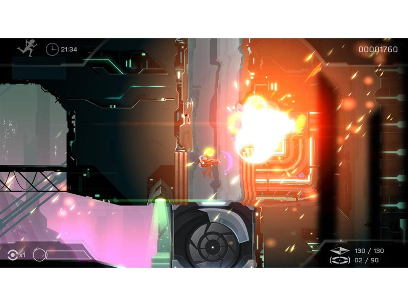 Velocity 2X - Critical Mass Edition - Sony PlayStation 4 - Platformer - PEGI 7