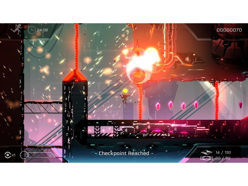 Velocity 2X - Critical Mass Edition - Sony PlayStation 4 - Platformer - PEGI 7