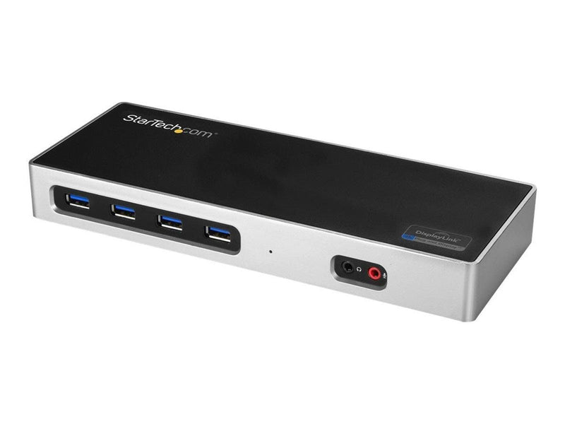 StarTech.com USB-C / USB 3.0 Docking Station - Laptop Docking Station - Dual 4K - dockingstation