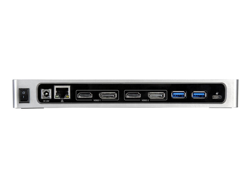 StarTech.com USB-C / USB 3.0 Docking Station - Laptop Docking Station - Dual 4K - dockingstation