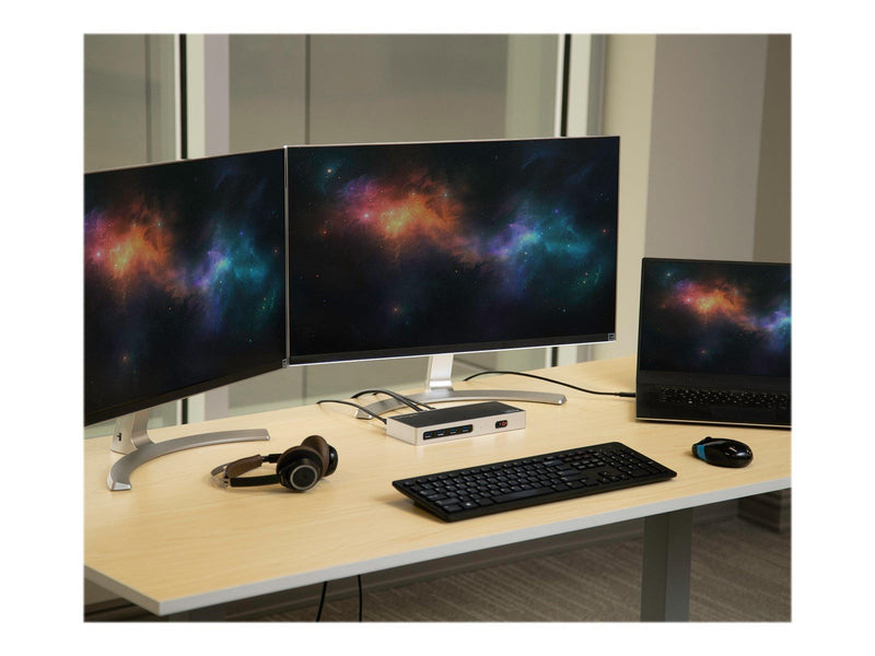 StarTech.com USB-C / USB 3.0 Docking Station - Laptop Docking Station - Dual 4K - dockingstation
