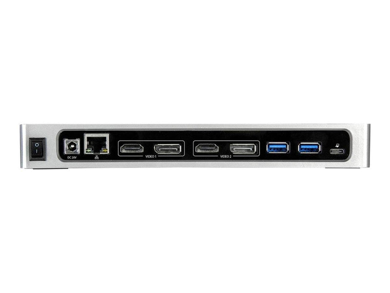 StarTech.com USB-C / USB 3.0 Docking Station - Laptop Docking Station - Dual 4K - dockingstation