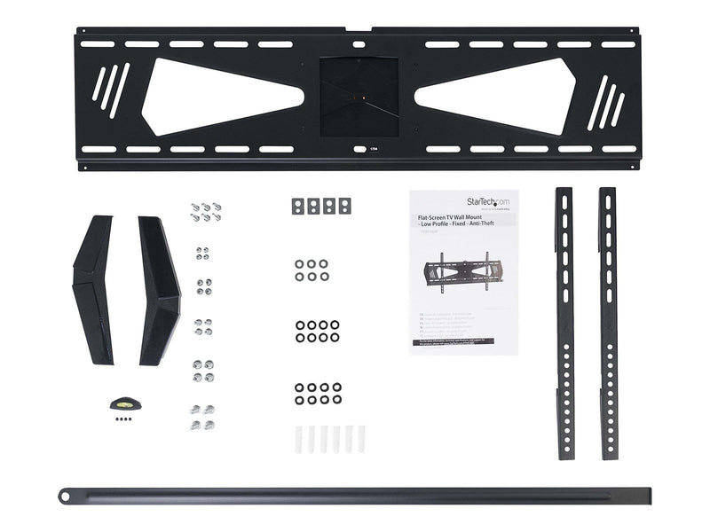 StarTech.com Flat-Screen TV Wall Mount - Low Profile - For 37" to 70" TV - Anti-Theft - Fixed - vægmontering 40 kg 70" 200 x 200