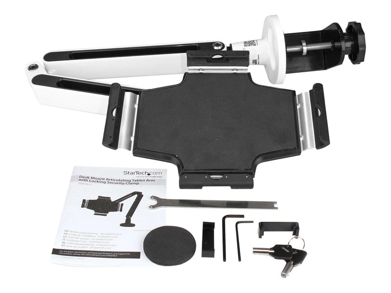 StarTech.com Desk-Mount Tablet Stand - Articulating Arm - For iPad or Android - justerbar arm
