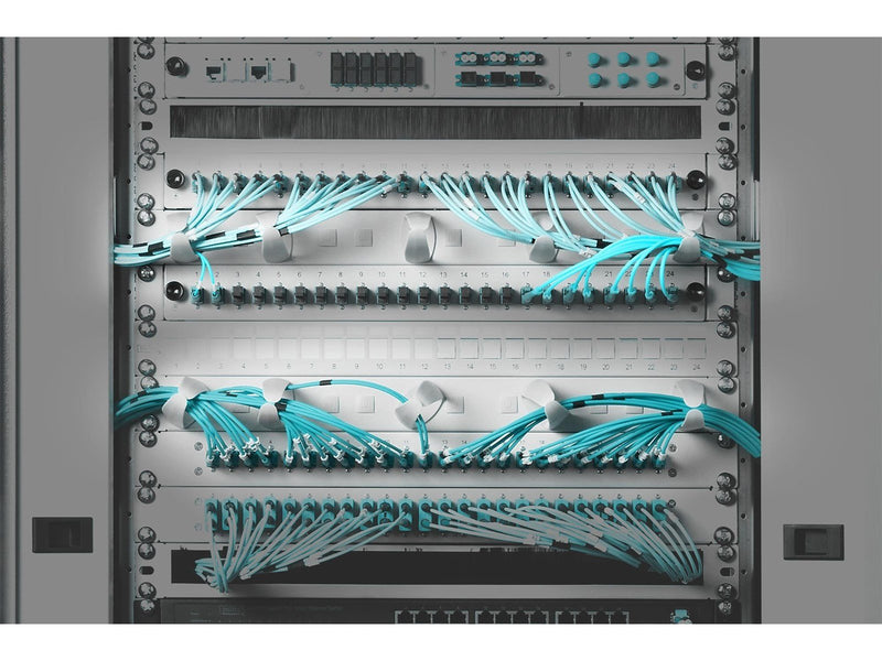 DIGITUS DN-97601-2 Cable Management Panel with changeable cable rings for 482.6 mm (19“) Cabinets