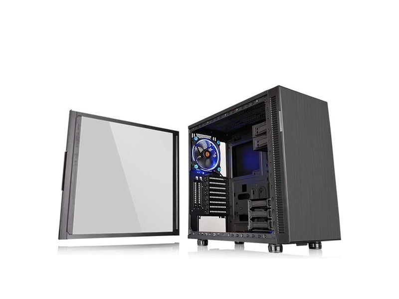 Thermaltake Suppressor F31 TG - Gehäuse - Miditower - Schwarz
