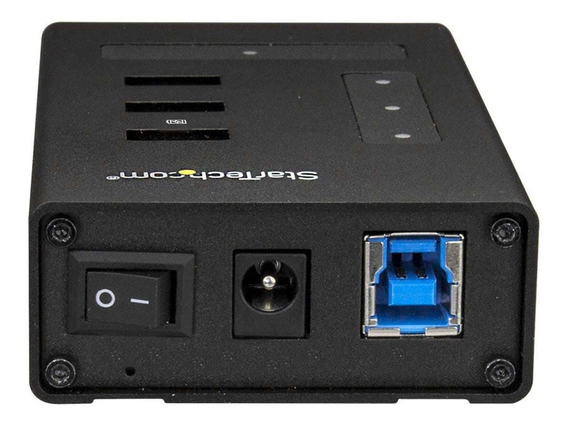 StarTech.com USB Hub Metal 4 Port USB-Hubs - USB 3.0 - 4 - Schwarz