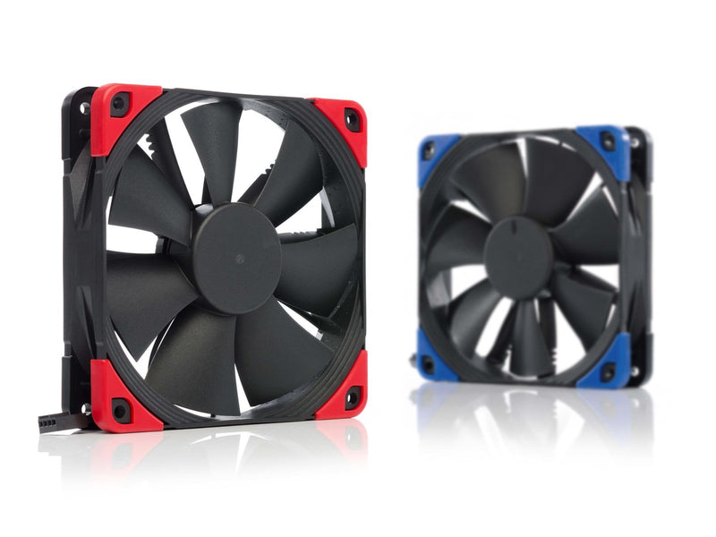 Noctua NF-F12 PWM chromax.black.swap - Gehäuselüfter - 120mm - Schwarz - 22 dBA