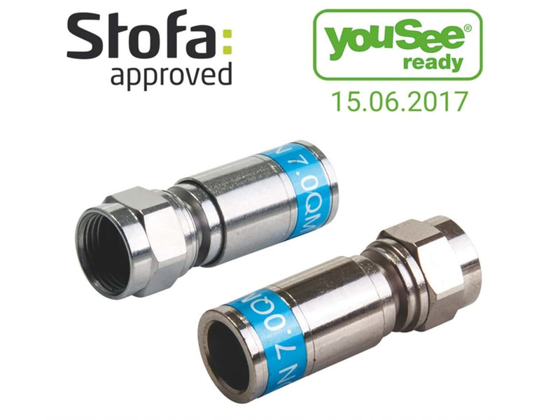 Triax F-compression connector cx3 7.0 qm