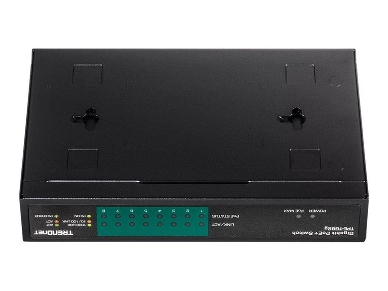 TRENDnet TPE-TG82G 8-Port Gigabit PoE+ Switch