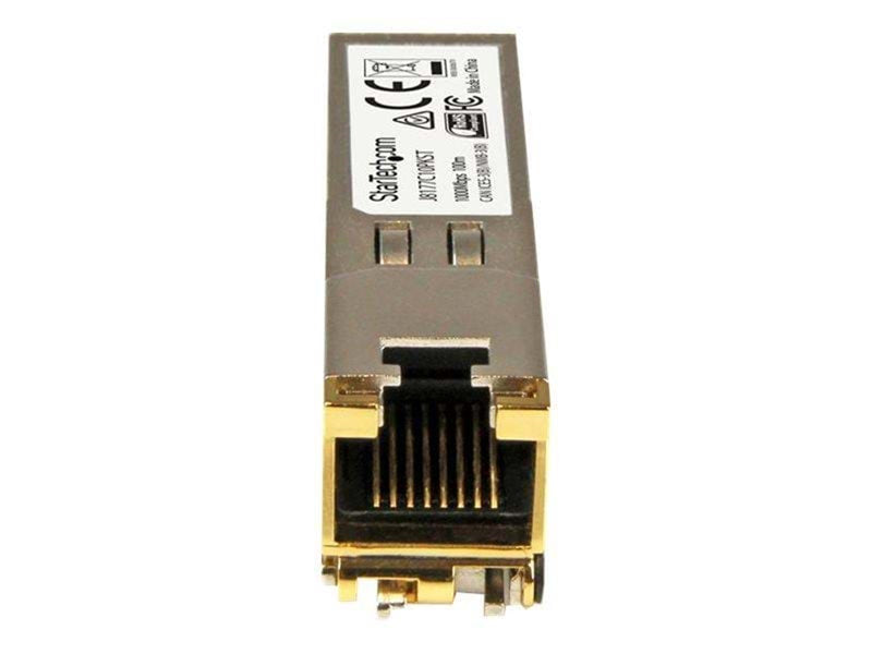 StarTech.com Gigabit RJ45 Copper SFP Transceiver Module - HP J8177C Compatible - SFP (mini-GBIC) transceiver modul - Gigabit Eth