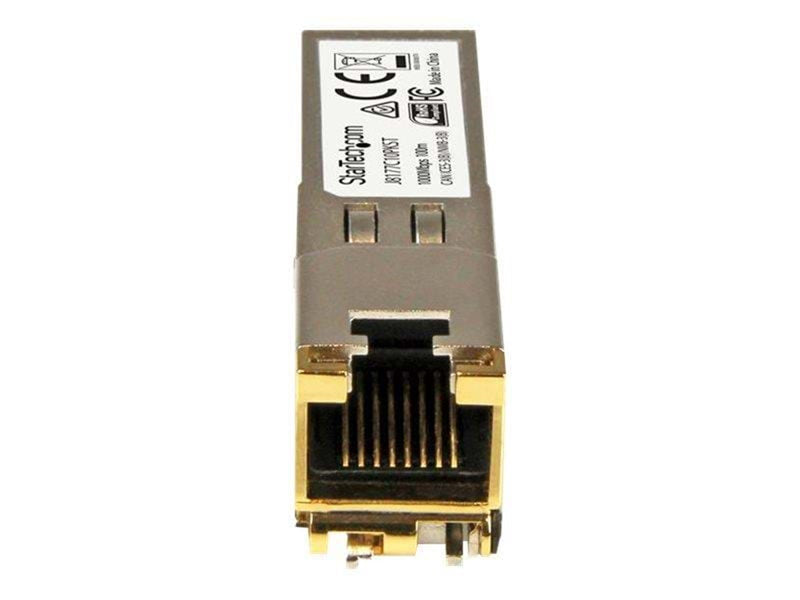 StarTech.com Gigabit RJ45 Copper SFP Transceiver Module - HP J8177C Compatible - SFP (mini-GBIC) transceiver modul - Gigabit Eth