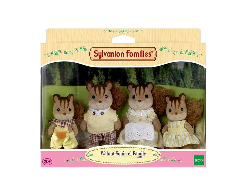 Sylvanian Families Walnut Squirrel Family