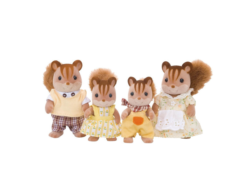 Sylvanian Families Walnut Squirrel Family