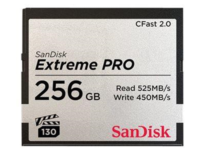 SanDisk Extreme Pro CFast 2.0 - 525MB/s - 256GB