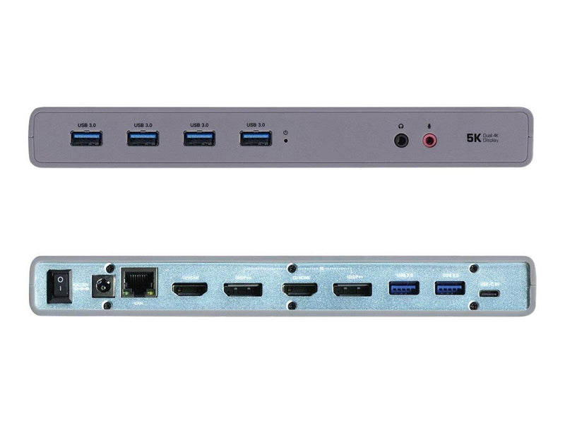 I-Tec USB 3.0 / USB-C / Thunderbolt 3 Dual Display Docking Station