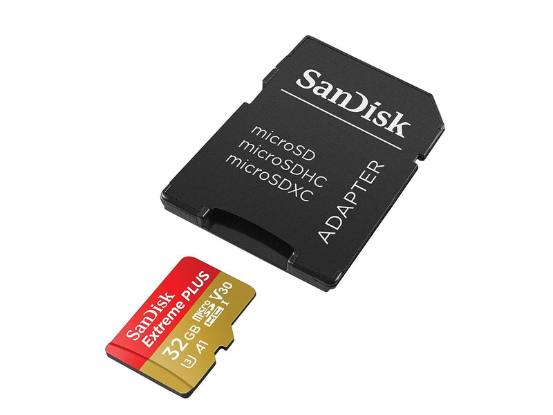 SanDisk Extreme MicroSD/SD-card - 95/90MB - 32GB
