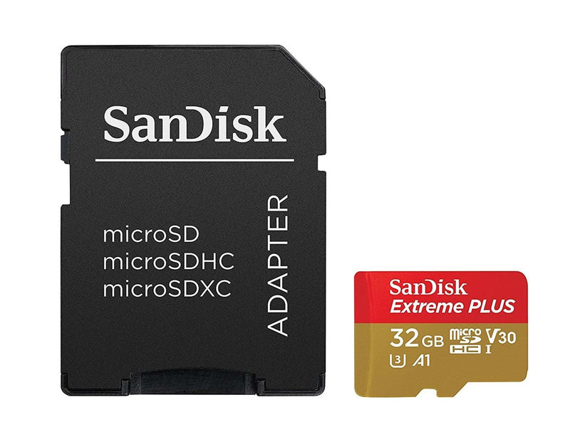 SanDisk Extreme MicroSD/SD-card - 95/90MB - 32GB
