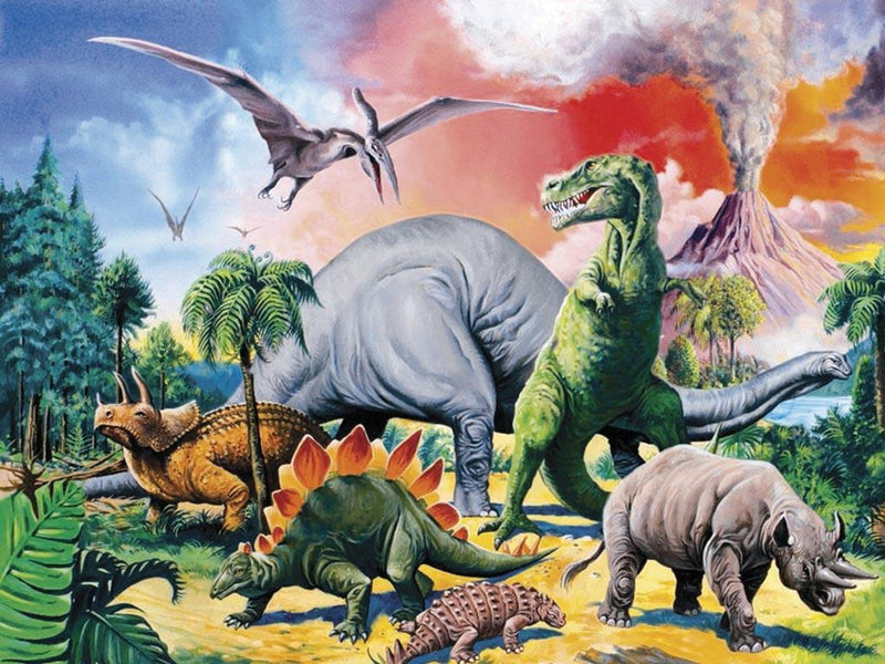 Ravensburger Among the Dinosaurs - 100p
