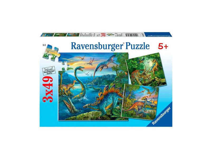 Ravensburger Dinosaur Facination 3x49p