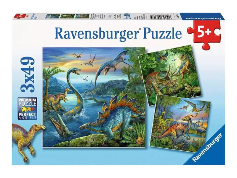 Ravensburger Dinosaur Facination 3x49p