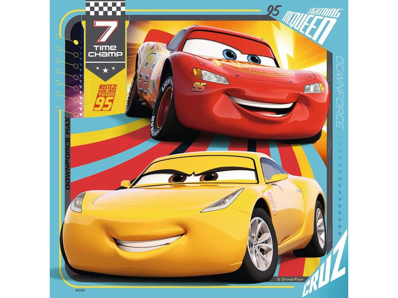 Ravensburger Cars Legends Of The Track 3x49p